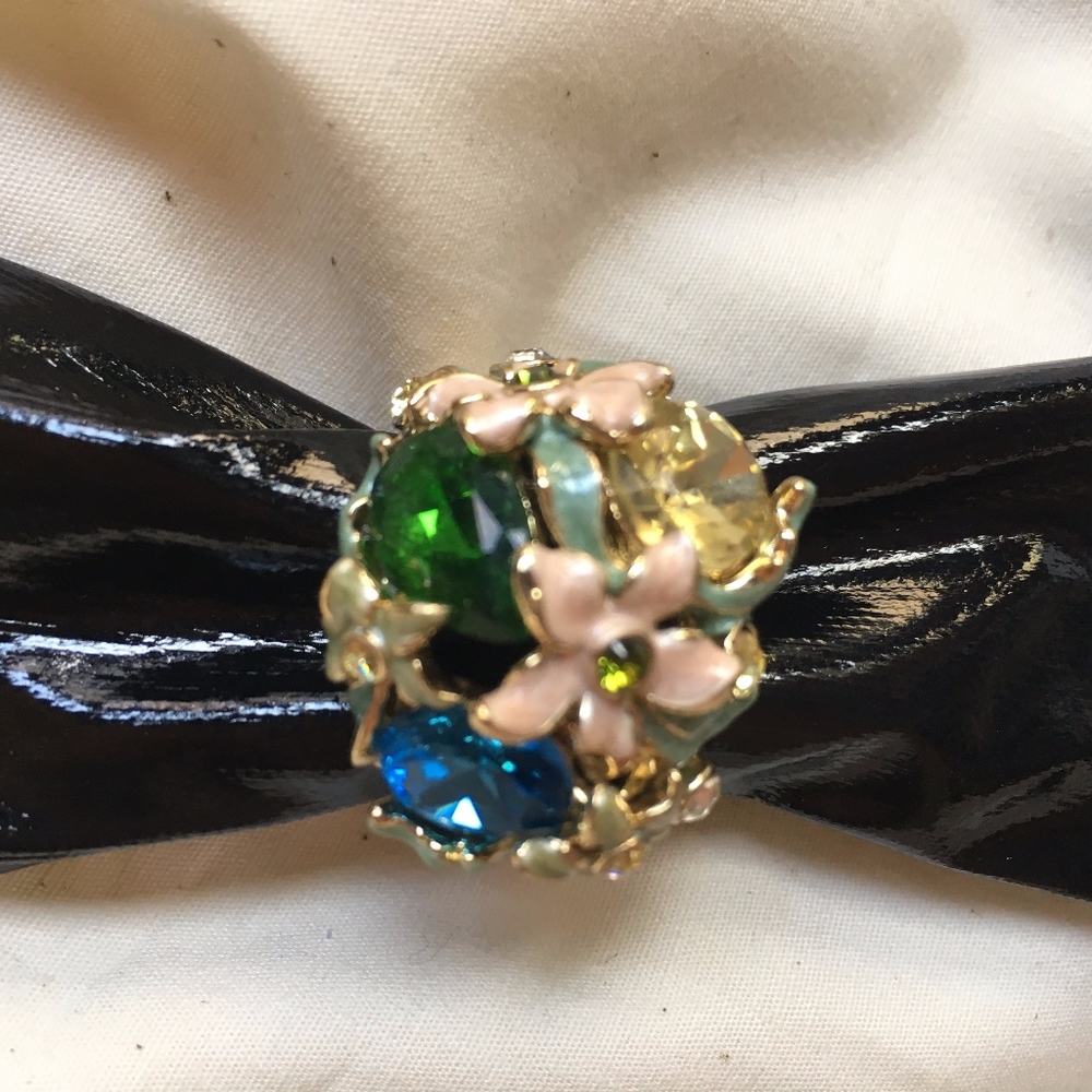 J Crew Floral Bouquet Cocktail Ring